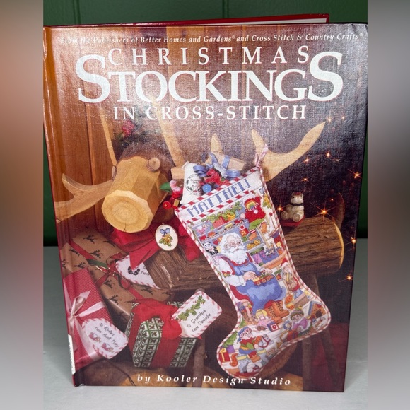 Christmas Stockings in Cross-Stitch book by Kooler Design Studio - Picture 2 of 5